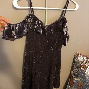 American Eagle Velvet Dress